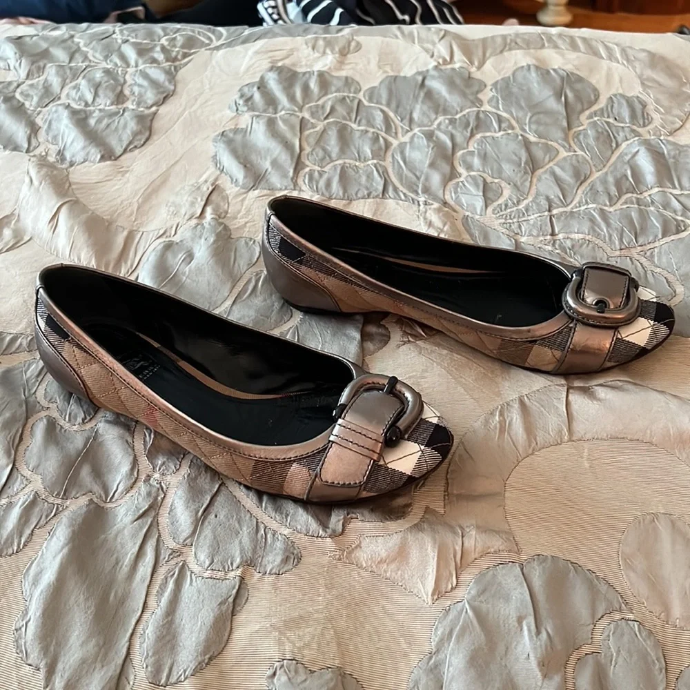 Burberry ballet flats size 38 - Picture 6 of 15